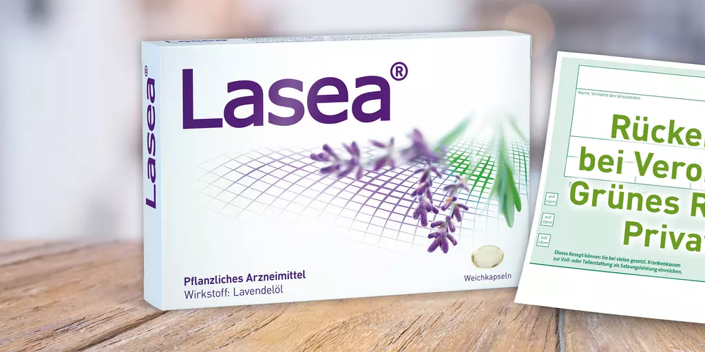 Lasea Packung mit Grünem Rezept