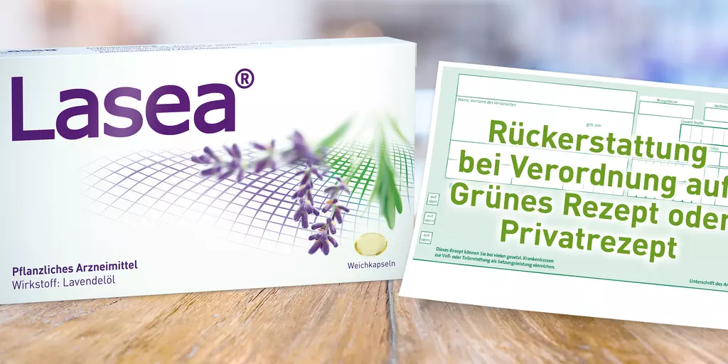 Lasea Packung mit Grünem Rezept