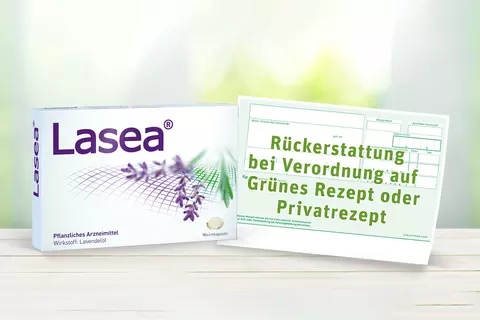 Lasea Packung mit Grünem Rezept