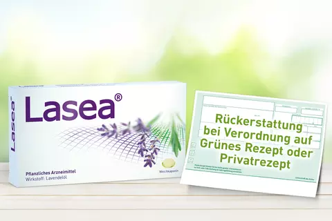 Lasea Packung mit Grünem Rezept